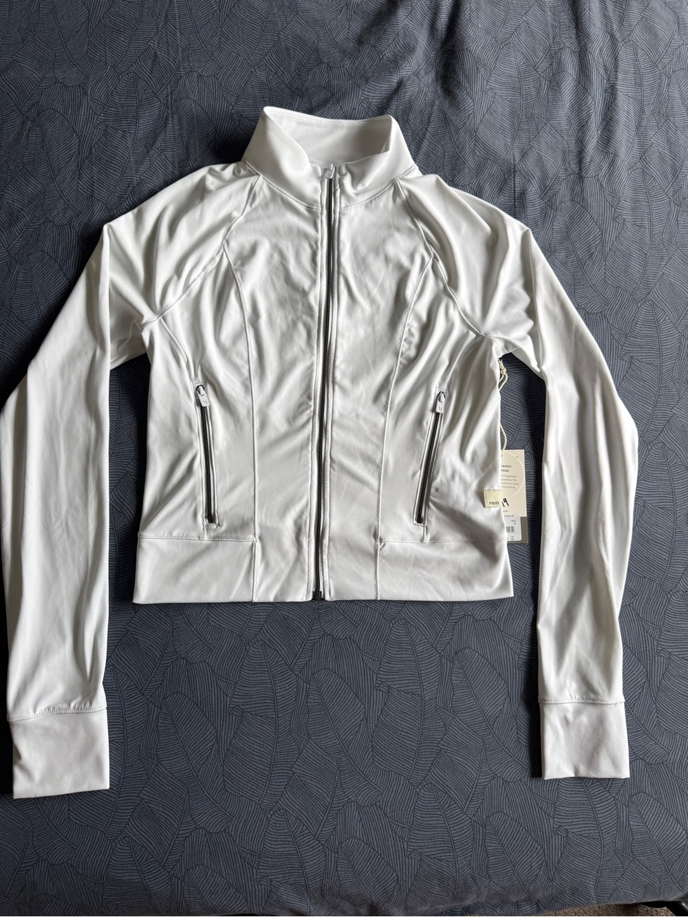 NWT VUORI ALLTHEFORM™ Fitness Jacket Full Zip White size M